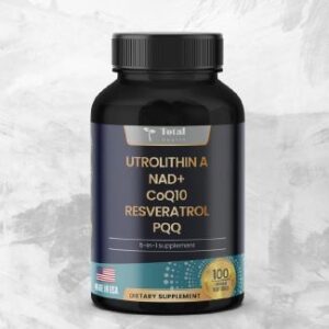 utrolithin a nad + coq10 resveratrol pqq
